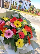 Букет цветов из:  Герберы #REPLACE_PRED# Новошахтинске